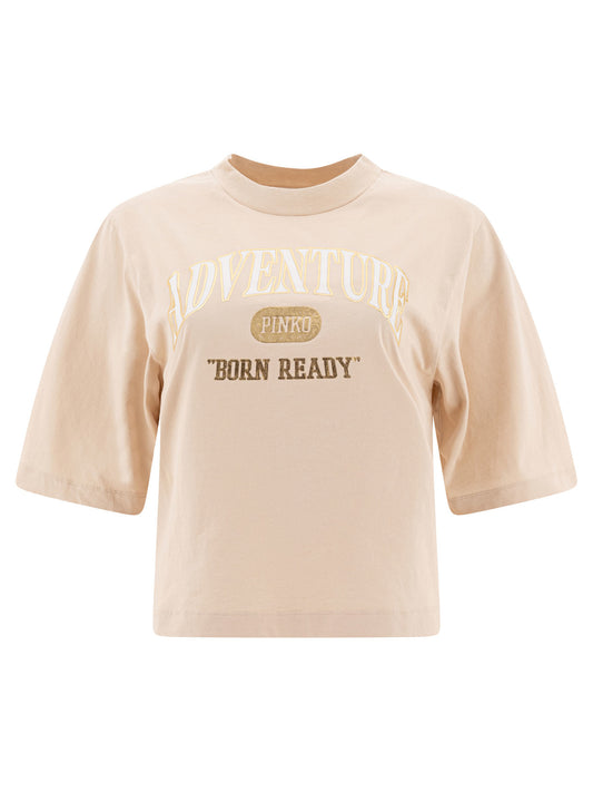 Pinko T-shirts - Beige