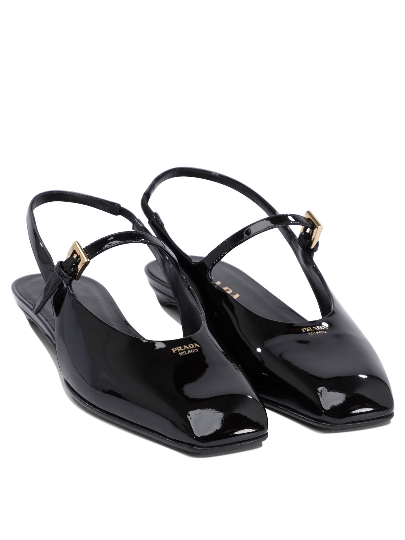 Prada Patent leather Mary Jane flats - Black