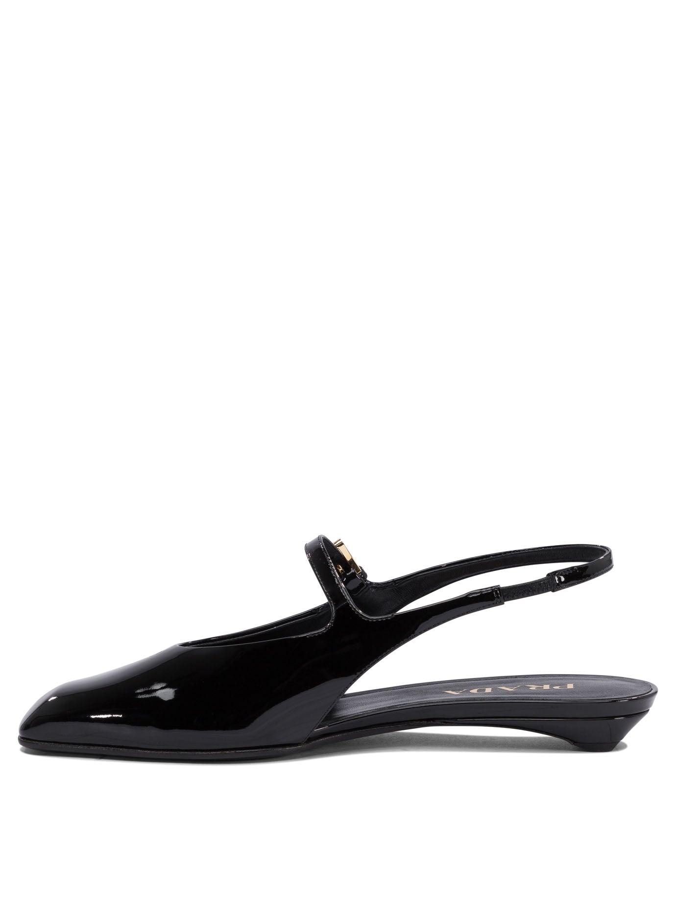 Prada Patent leather Mary Jane flats - Black
