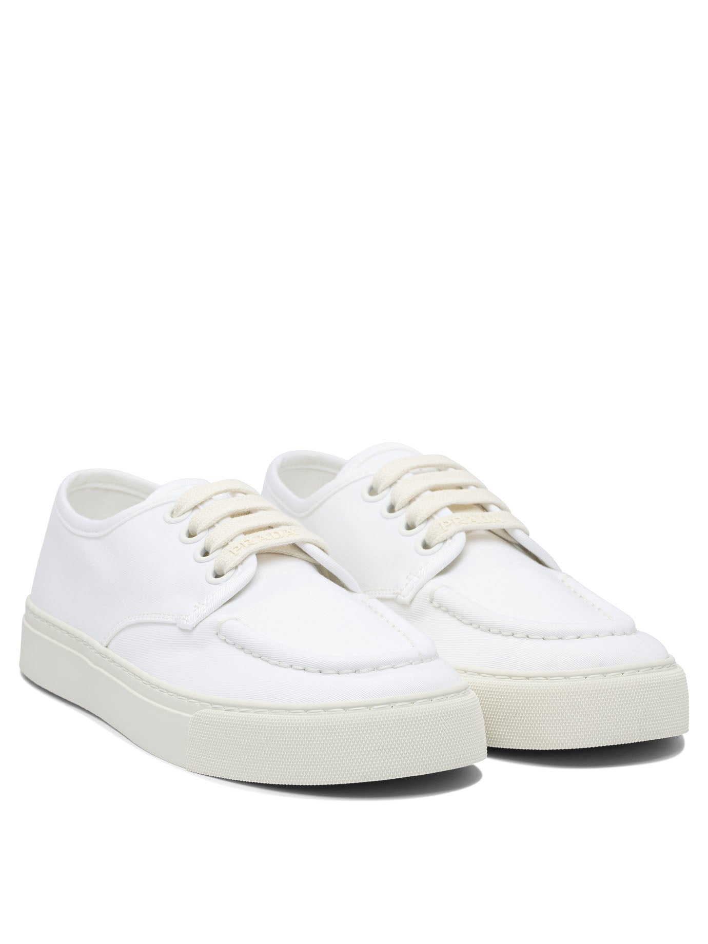 Prada Low-top canvas sneakers - White