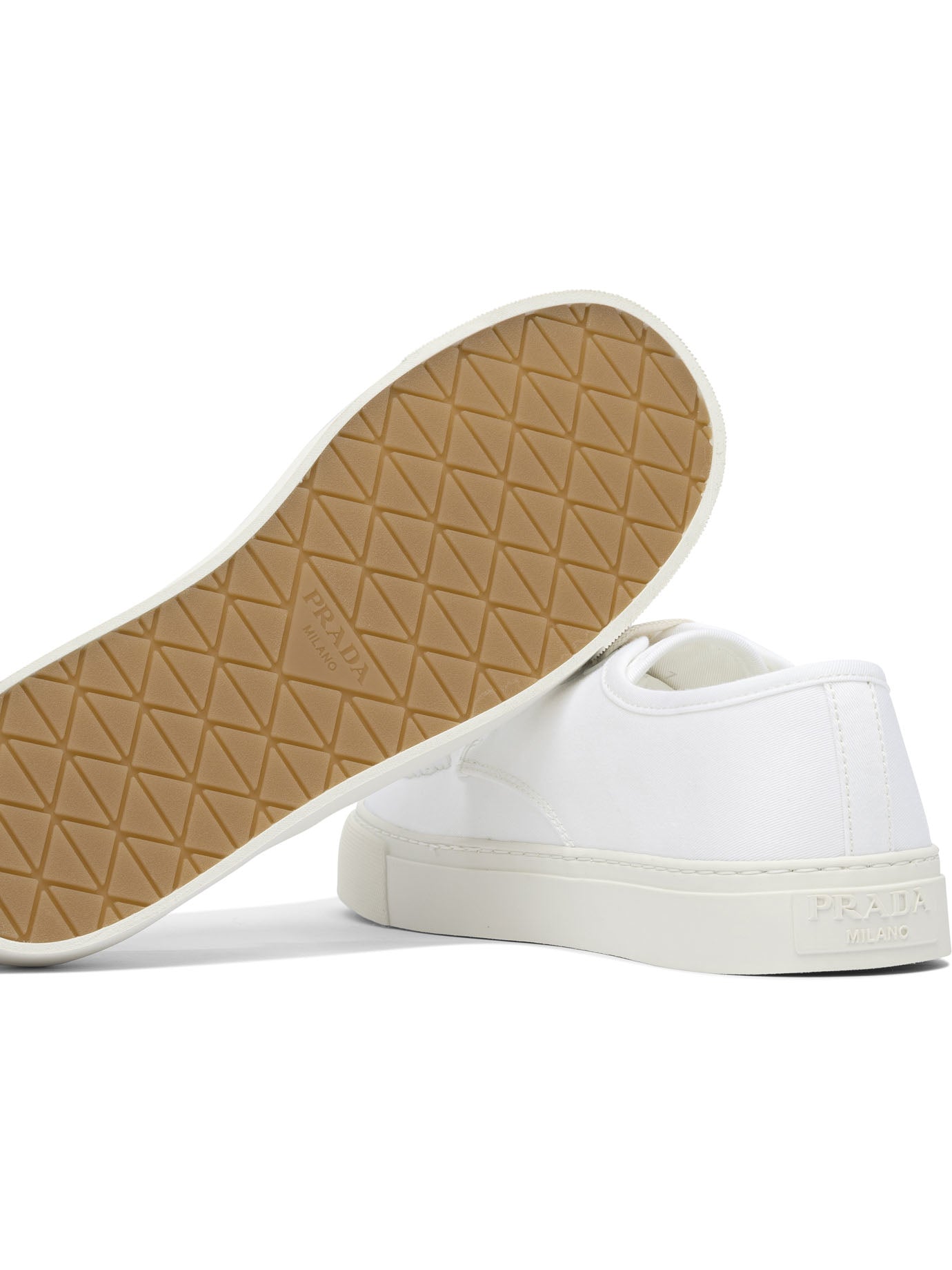 Prada Low-top canvas sneakers - White