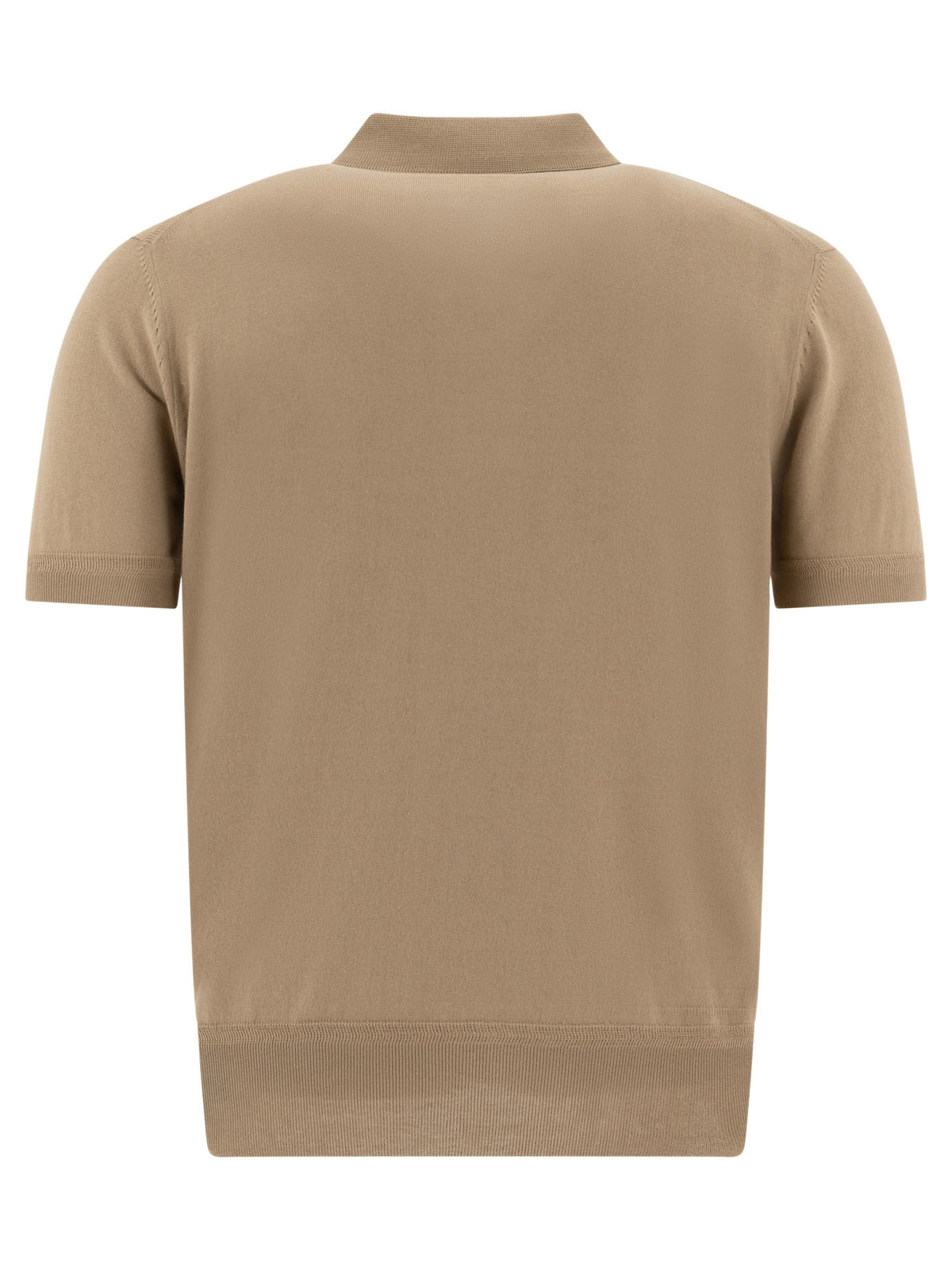 Tom Ford Cashmere and silk polo shirt - Beige