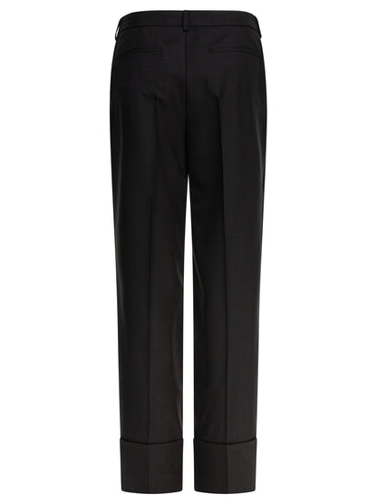 Valentino Wool tailored pants - Black