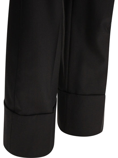 Valentino Wool tailored pants - Black