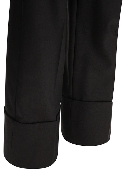 Valentino Wool tailored pants - Black