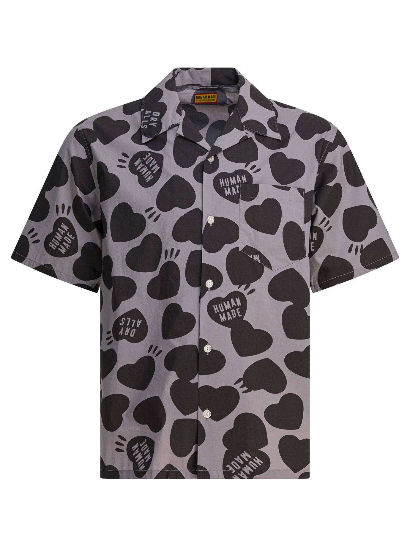 Human Made "Heart Vacation" shirt - Grey
