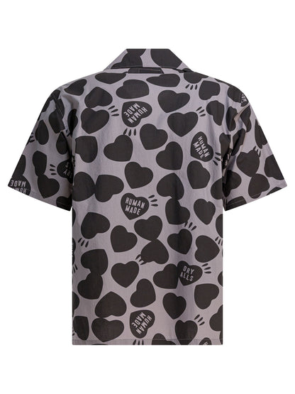 Human Made "Heart Vacation" shirt - Grey