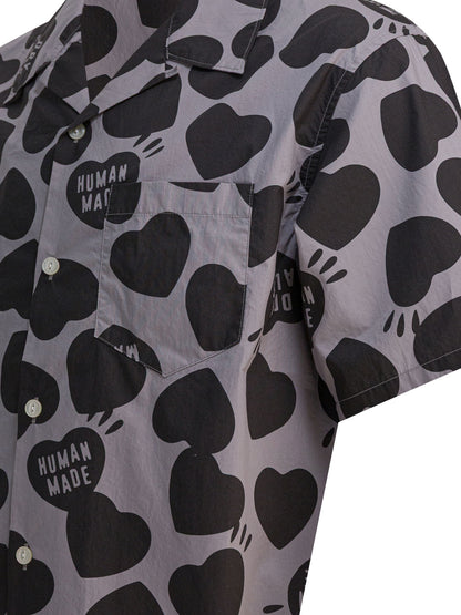 Human Made "Heart Vacation" shirt - Grey