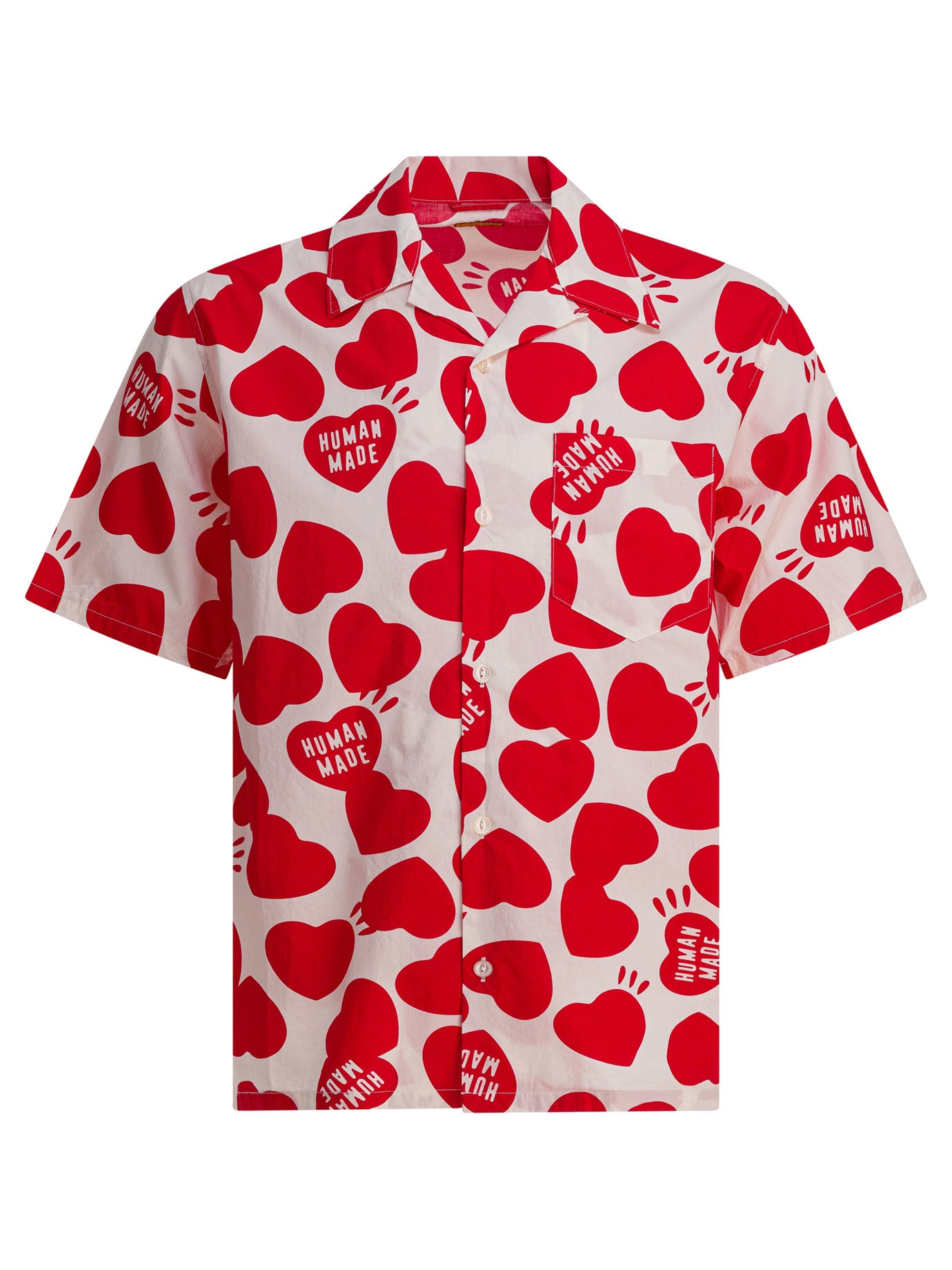 Human Made "Heart Vacation" shirt - White