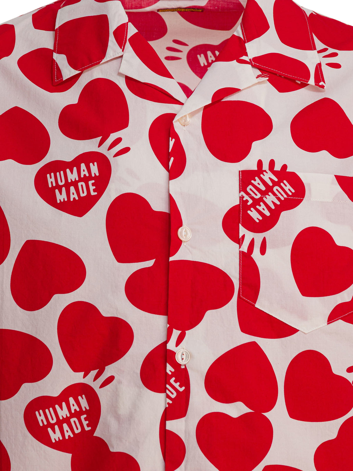 Human Made "Heart Vacation" shirt - White