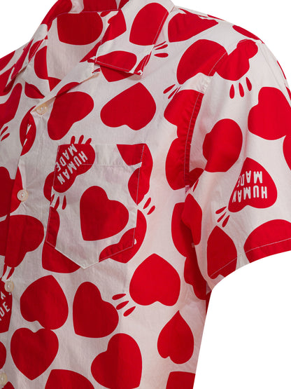 Human Made "Heart Vacation" shirt - White