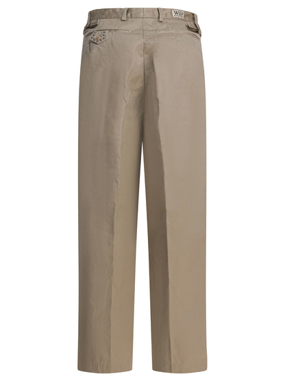 Kapital "ZOOT Chino Westpoint" trousers - Beige
