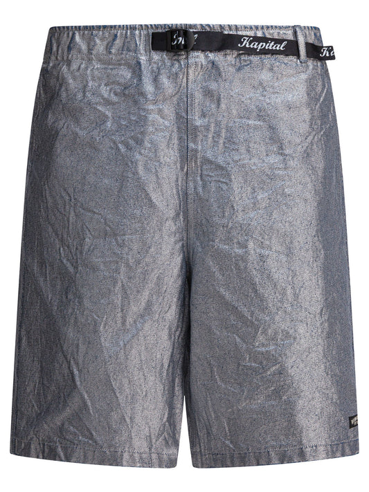 Kapital "12oz" shorts - Silver