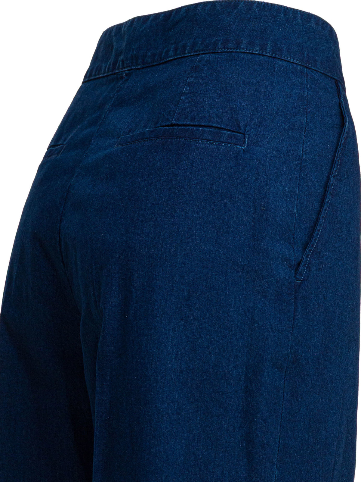 Valentino Wide-leg jeans with pleats - Blue