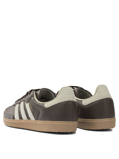 Adidas Originals "Samba OG" Sneakers - Brown