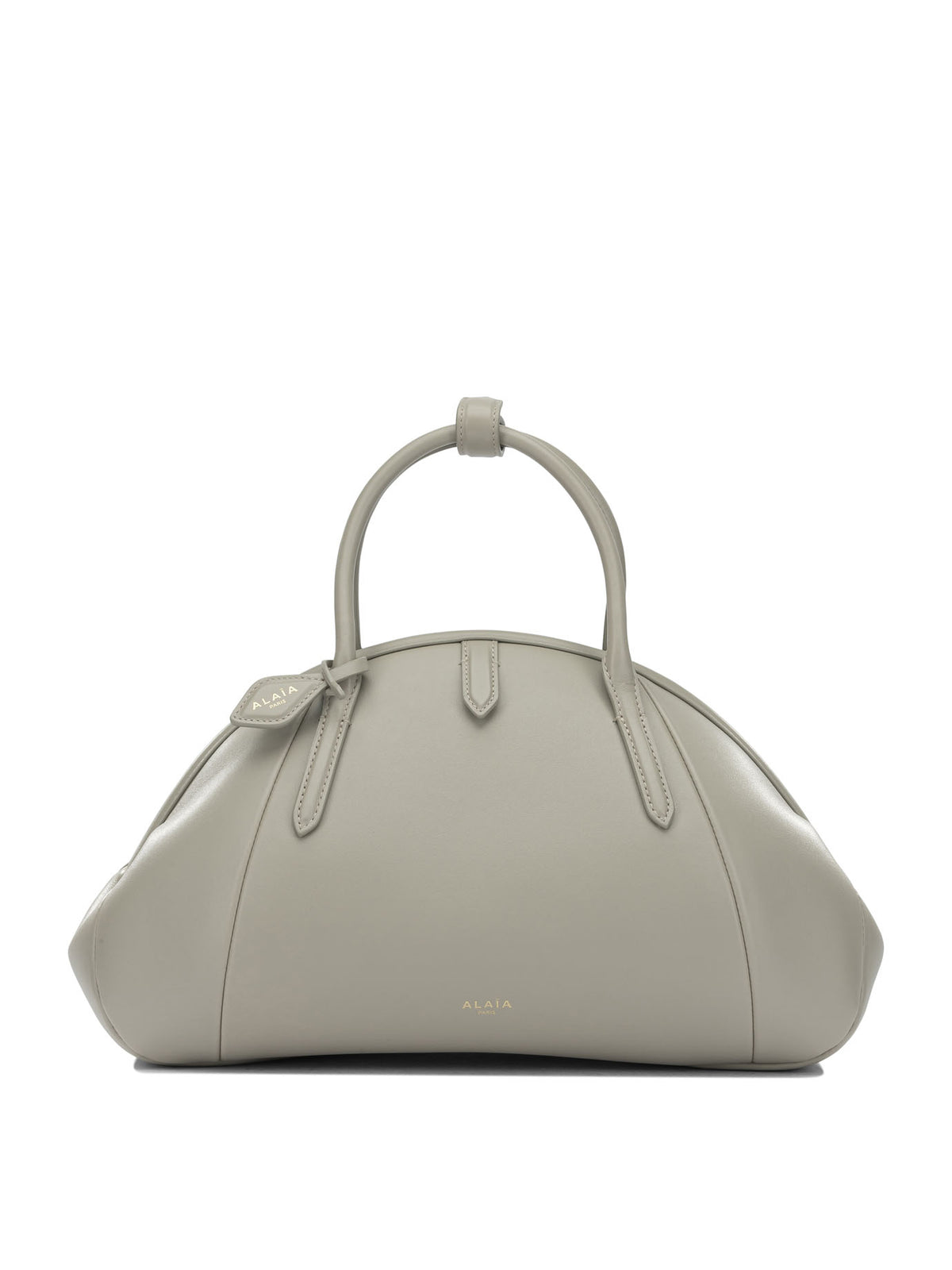 AlaïA "Purse Top Handle" Medium Handbag - Beige