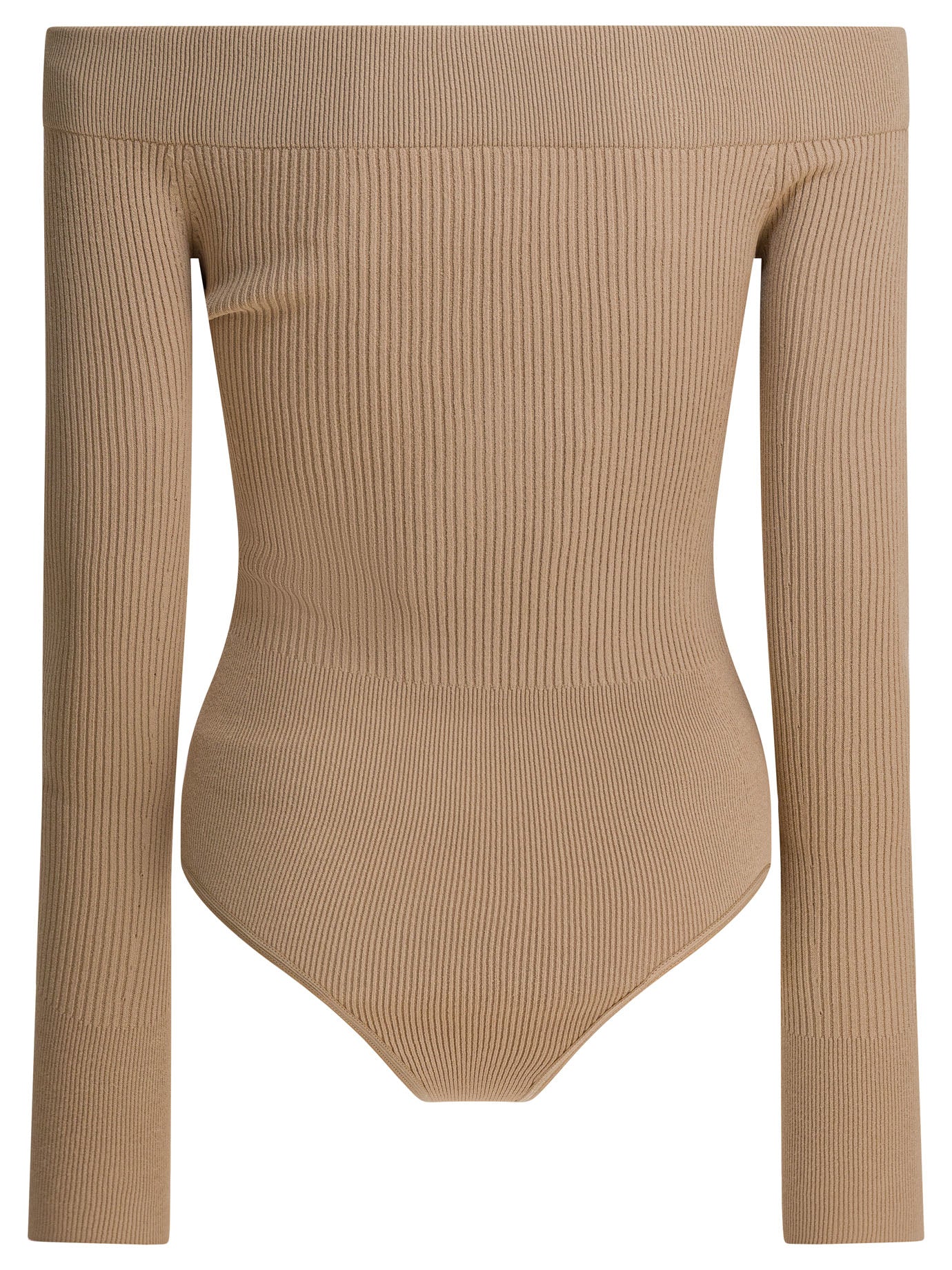 AlaïA Body off-shoulder - Beige