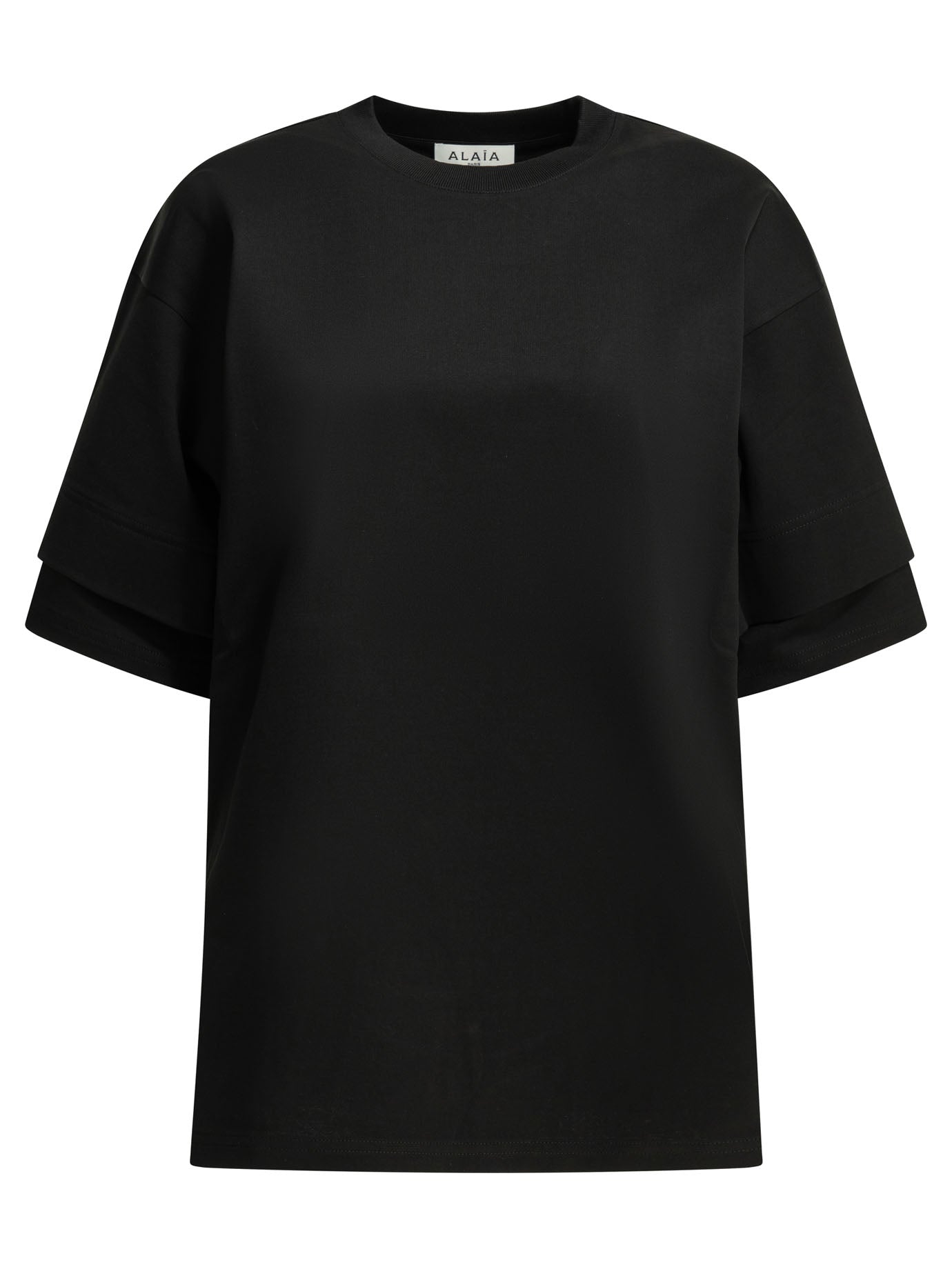 AlaïA Crew-neck T-shirt - Black