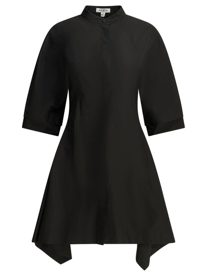 AlaïA Short chemise dress - Black