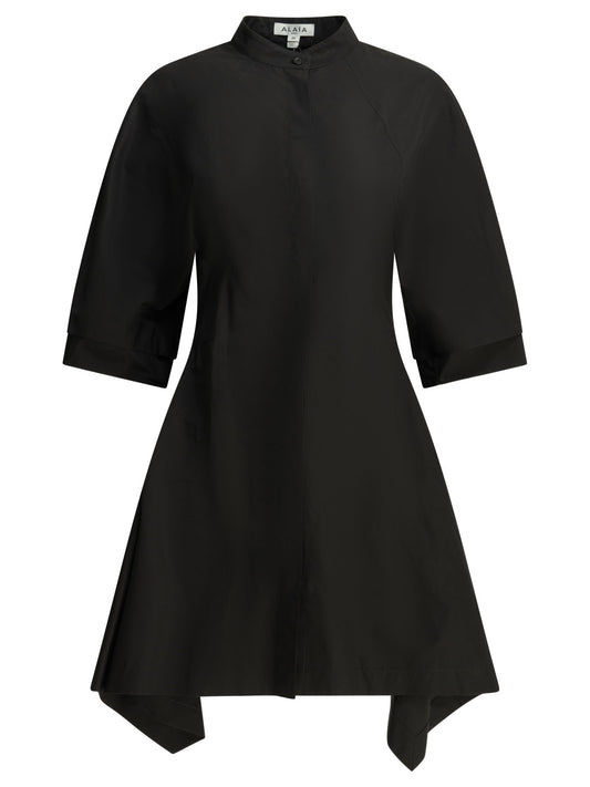 AlaïA Short chemise dress - Black
