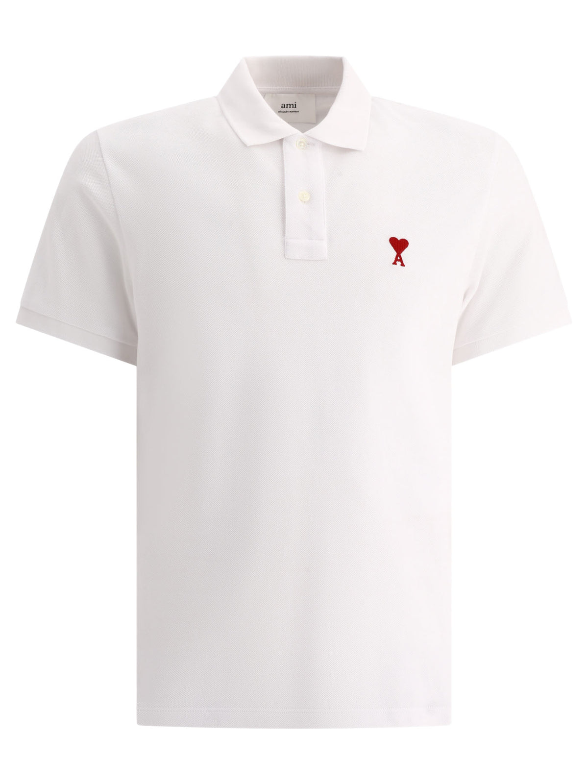 Ami Paris Polo shirt "Ami de Coeur" - White