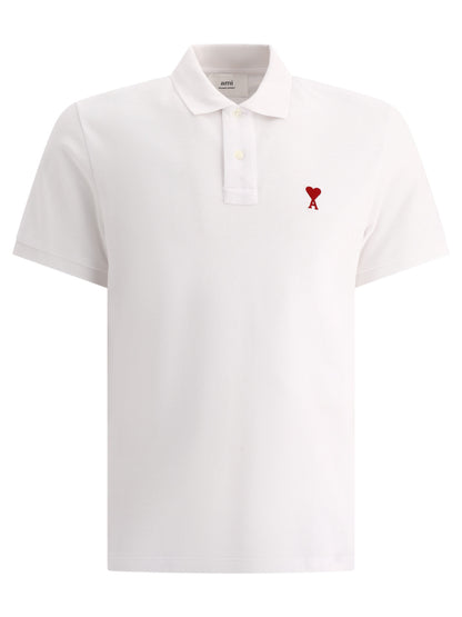 Ami Paris Polo shirt "Ami de Coeur" - White