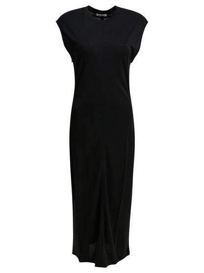 Ami Paris Long sheath dress - Black