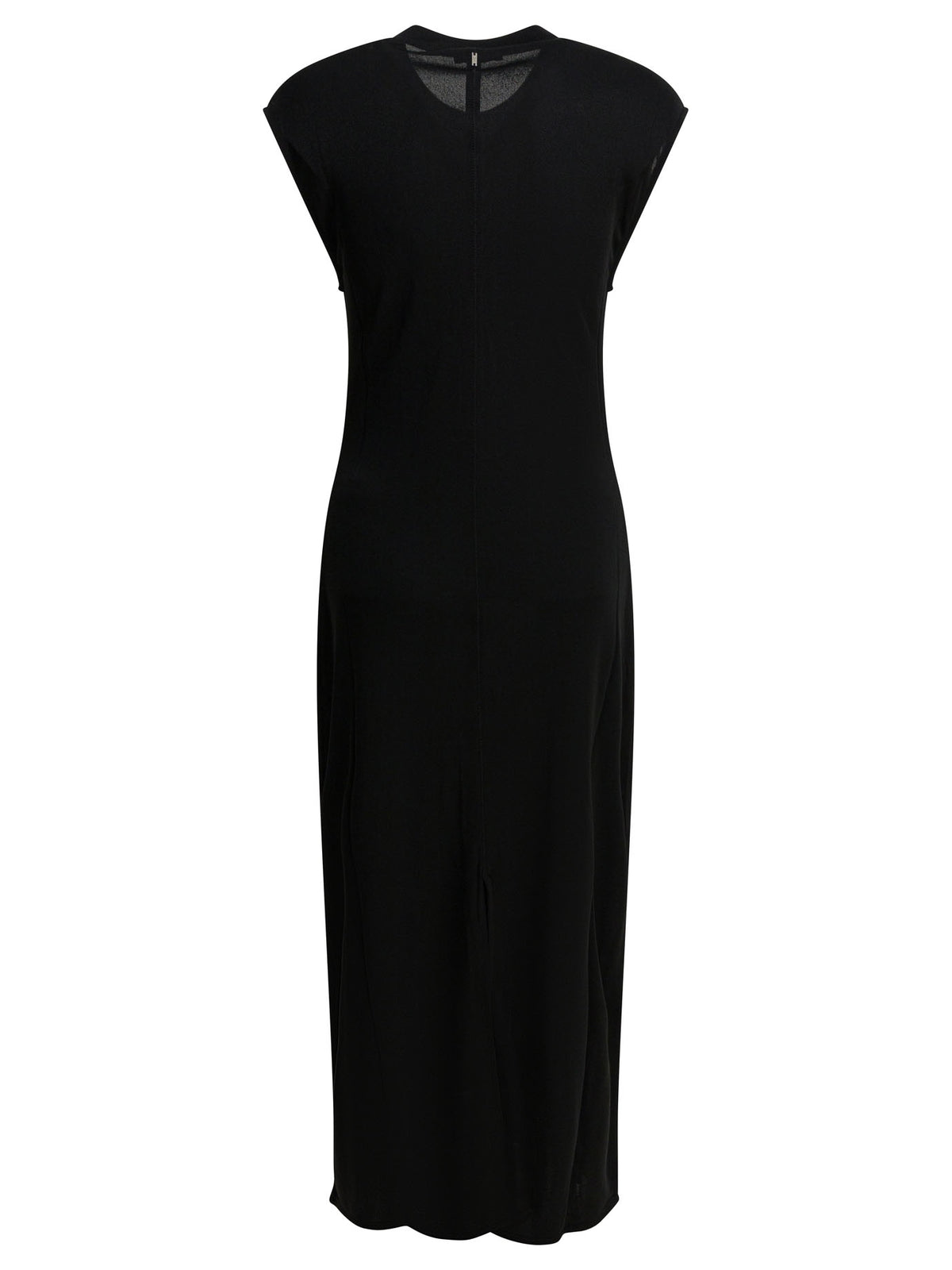 Ami Paris Long sheath dress - Black