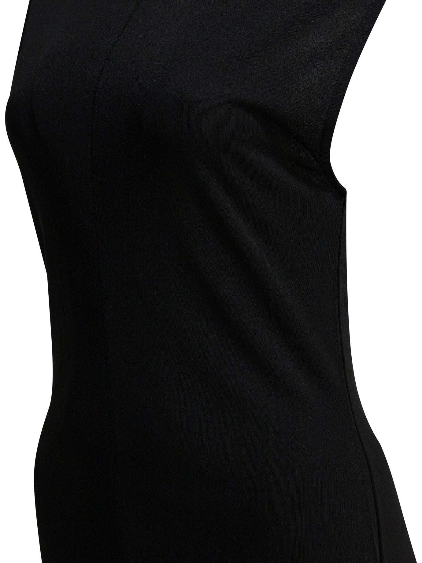 Ami Paris Long sheath dress - Black