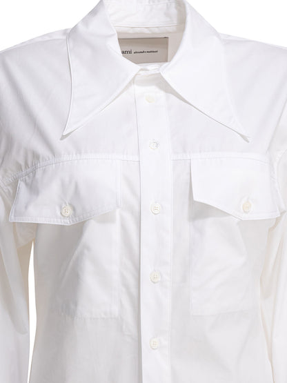 Ami Paris Casual shirt - White