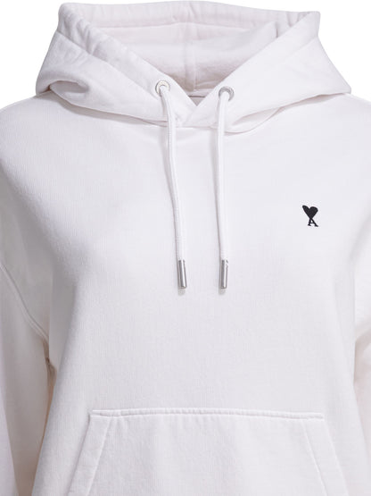 Ami Paris Cotton hoodie - White