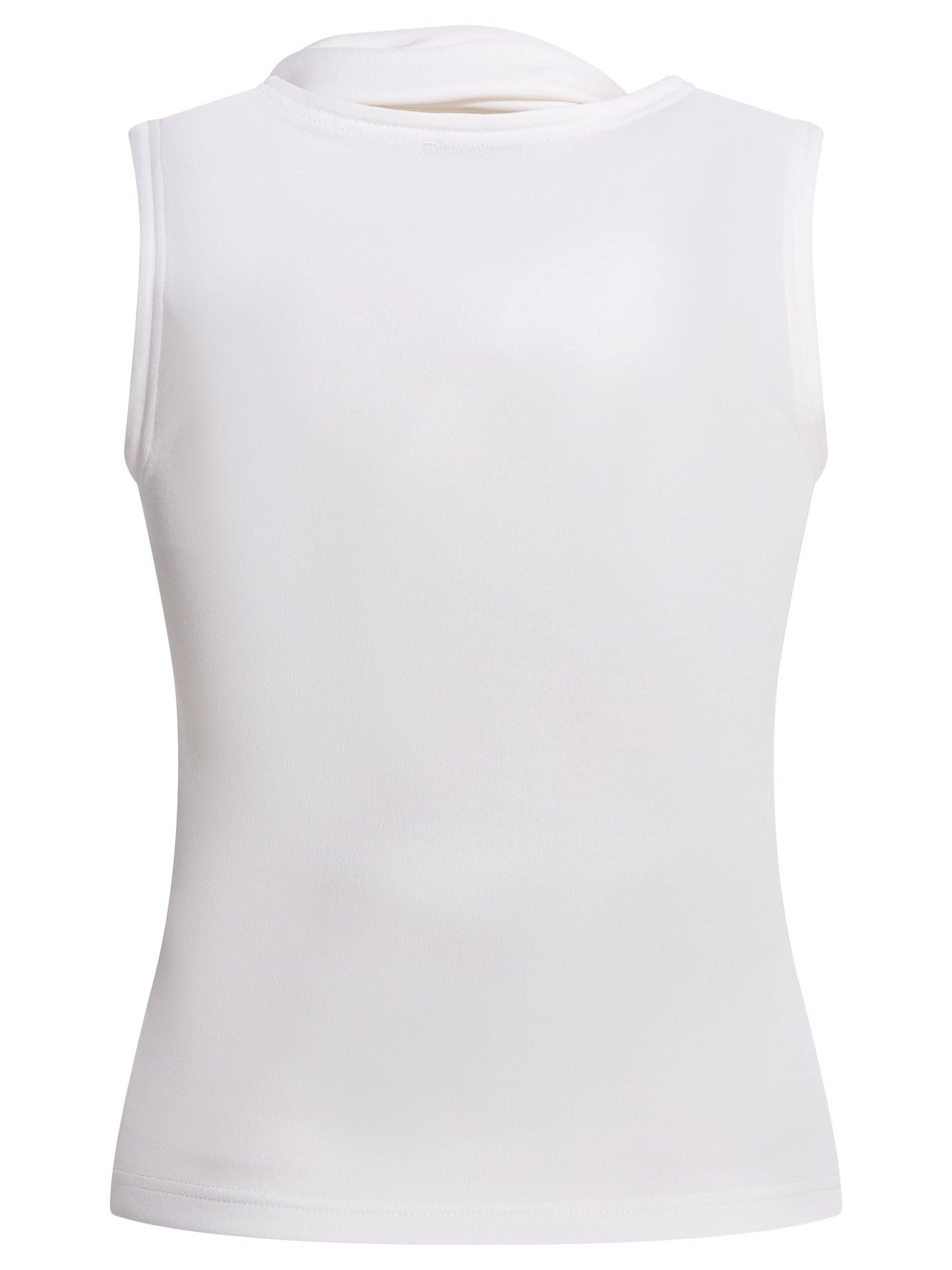 Ami Paris Casual draped top - White