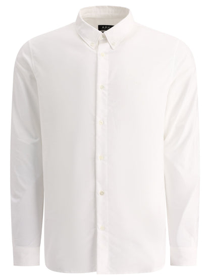 A.P.C. "Greg" cotton shirt - White
