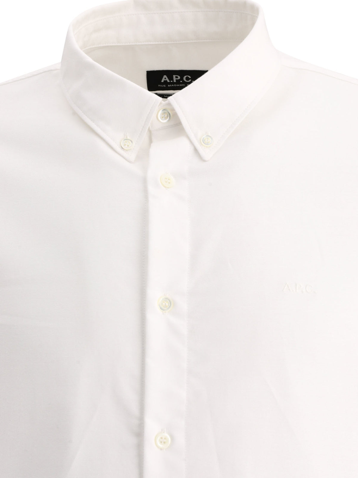 A.P.C. "Greg" cotton shirt - White