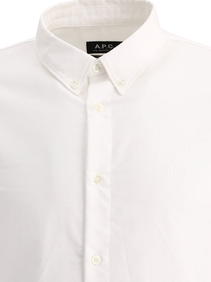 A.P.C. "Greg" cotton shirt - White