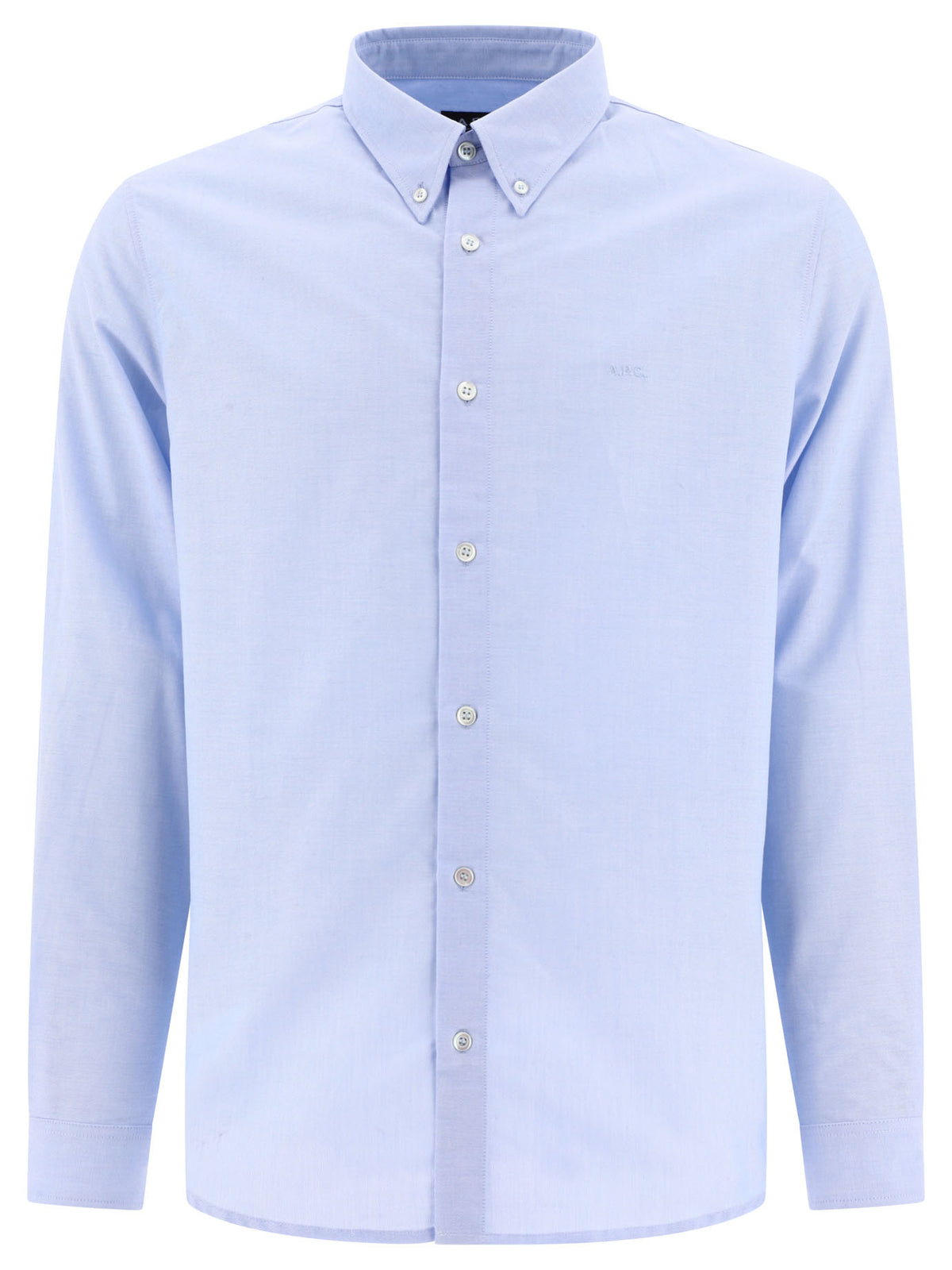 A.P.C. "Greg" cotton shirt - Light Blue
