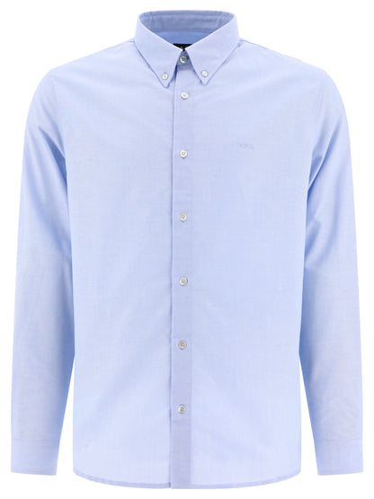 A.P.C. "Greg" cotton shirt - Light Blue