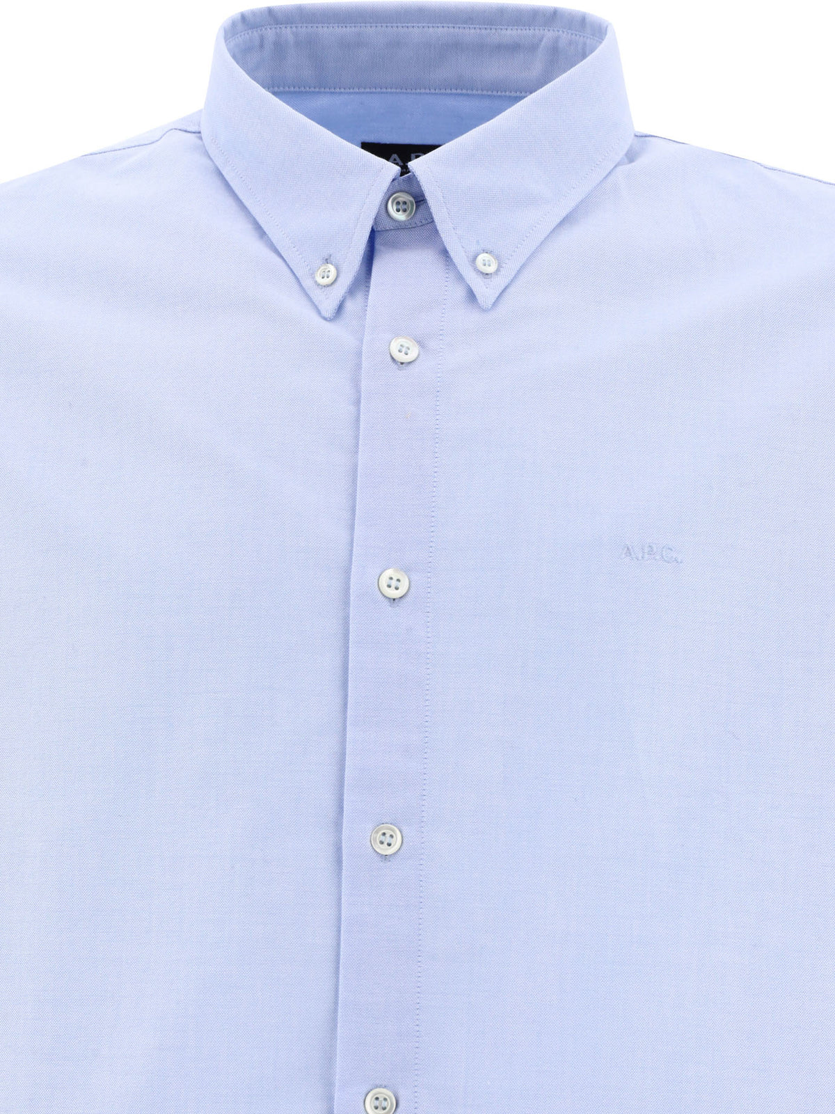 A.P.C. "Greg" cotton shirt - Light Blue