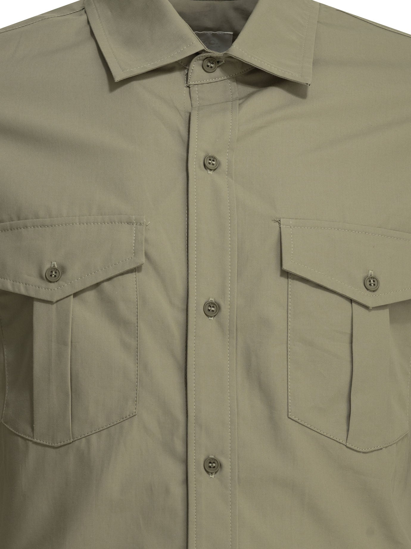 A.P.C. "Warren" casual shirt - Green