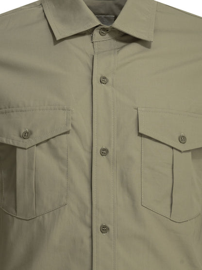 A.P.C. "Warren" casual shirt - Green