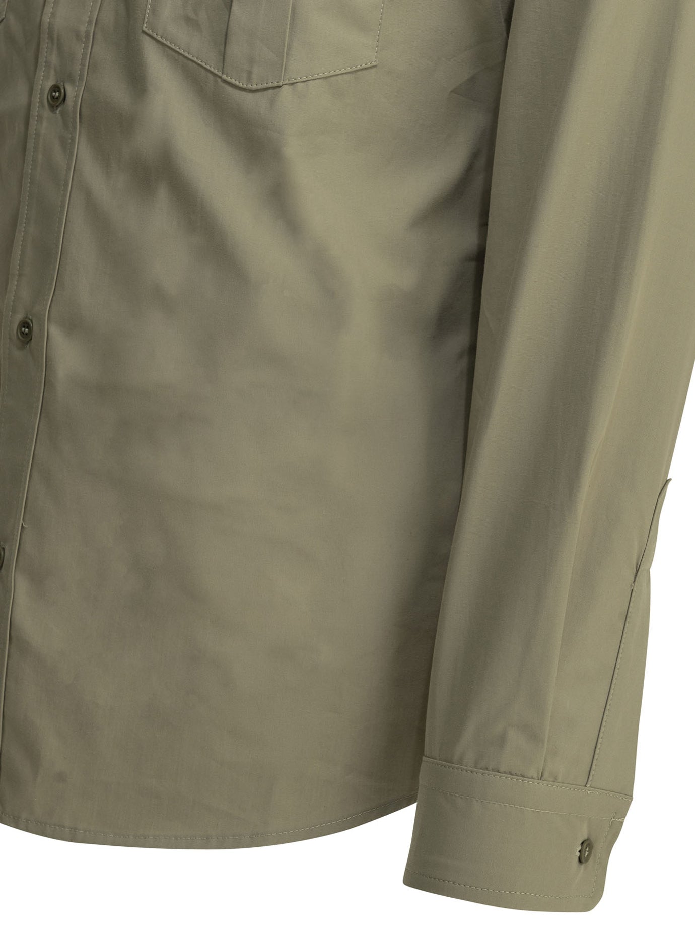 A.P.C. "Warren" casual shirt - Green