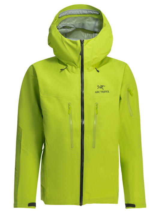 Arc'teryx "Alpha SV" windbreaker jacket - Green