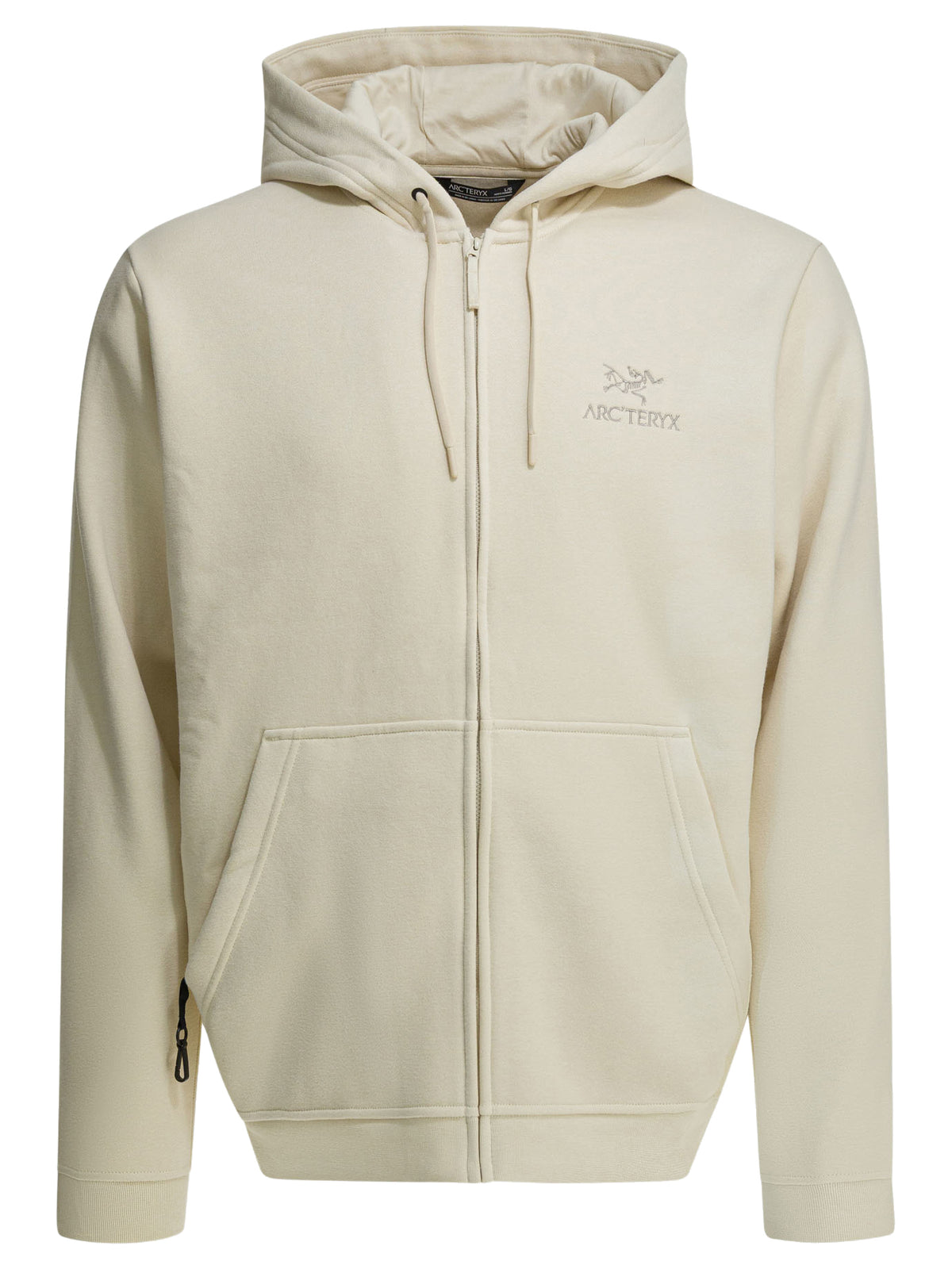 Arc'teryx Zipper Sweatshirt "Emblem FZ" - Beige