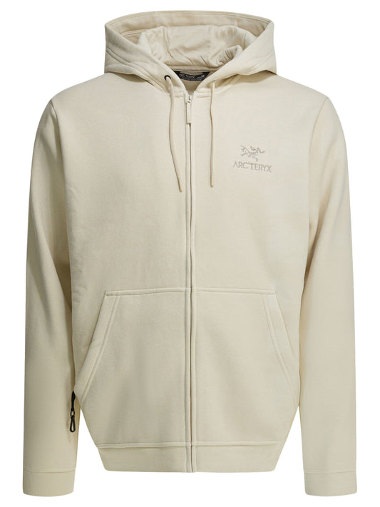 Arc'teryx "Emblem FZ" hoodie - Beige