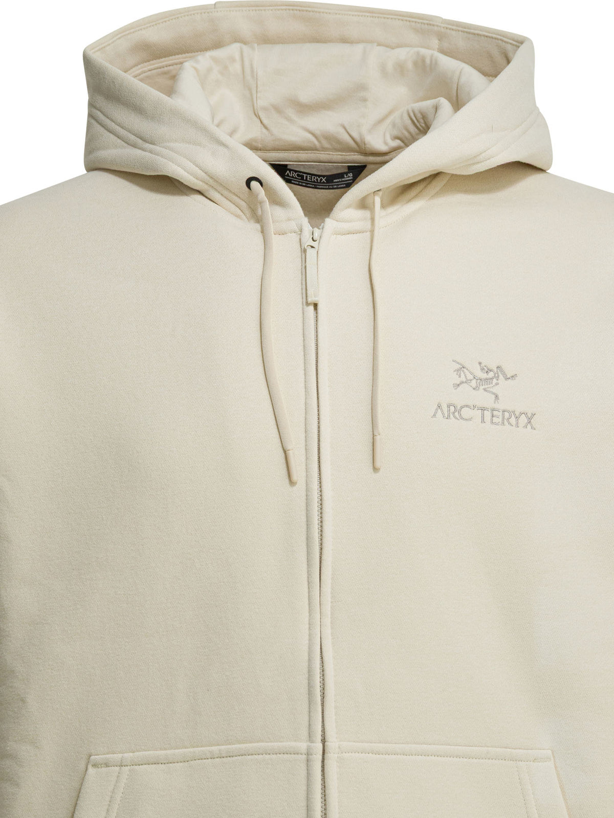Arc'teryx "Emblem FZ" hoodie - Beige