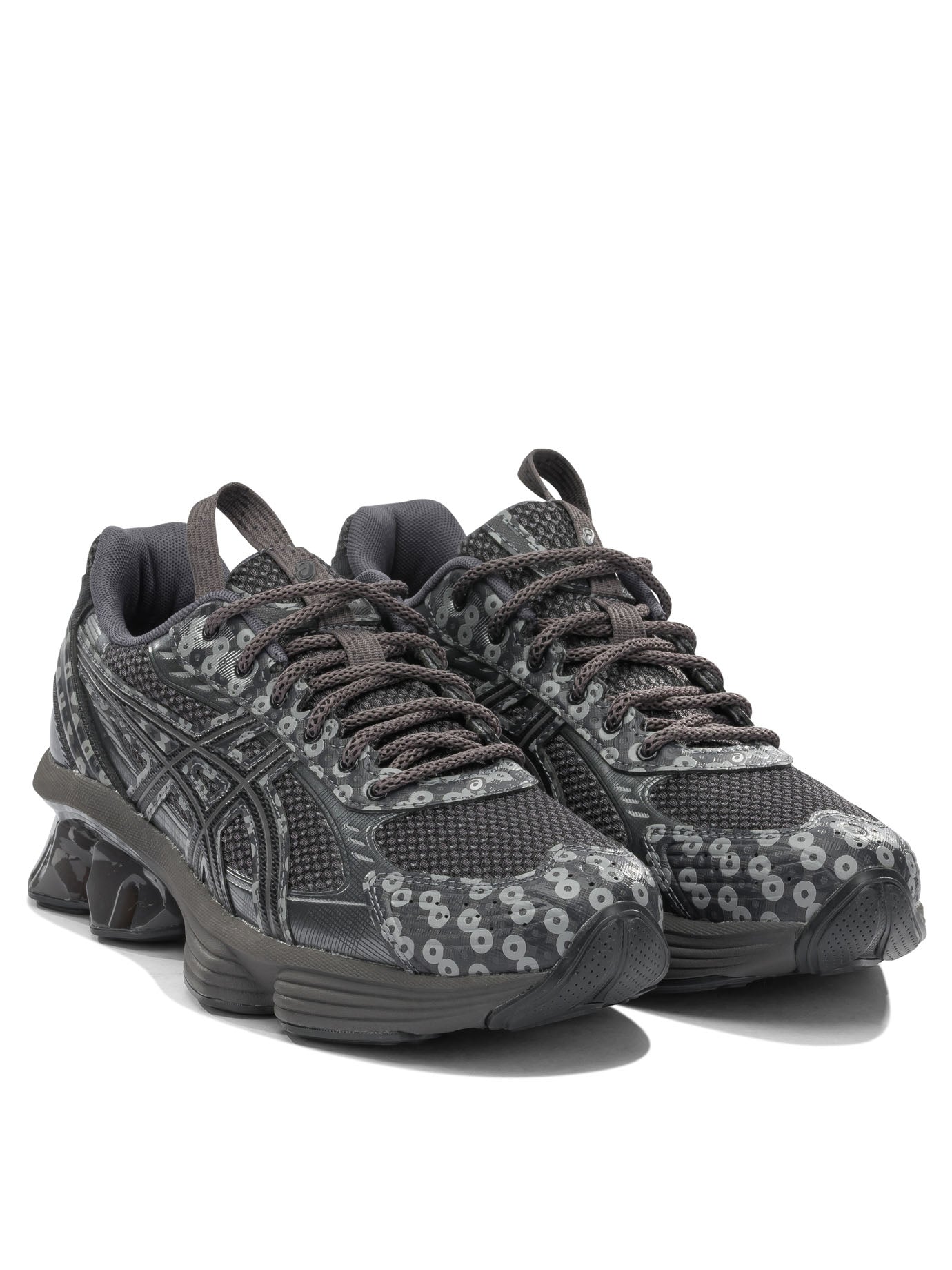 Asics "US7-S Gel Kinetic Fluent" Low Sneaker - Grey