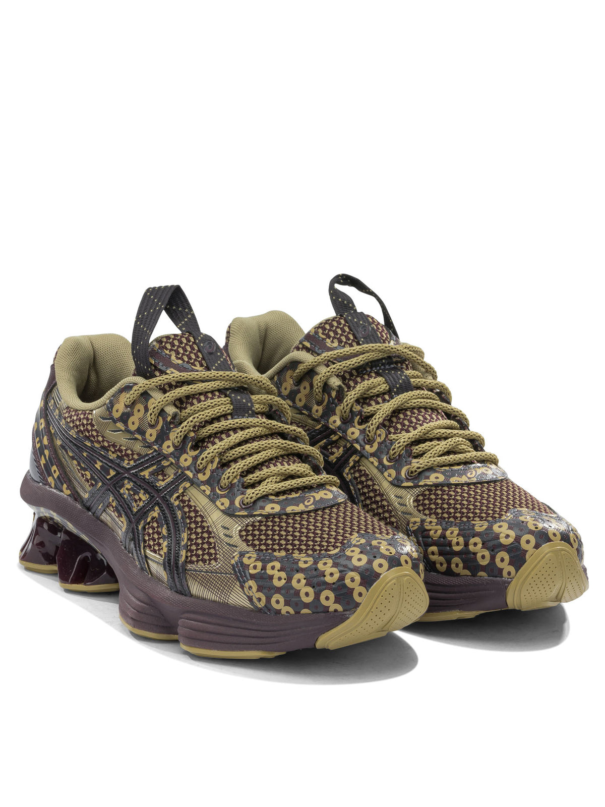 Asics "US7-S Gel Kinetic Fluent" Low Sneaker - Purple