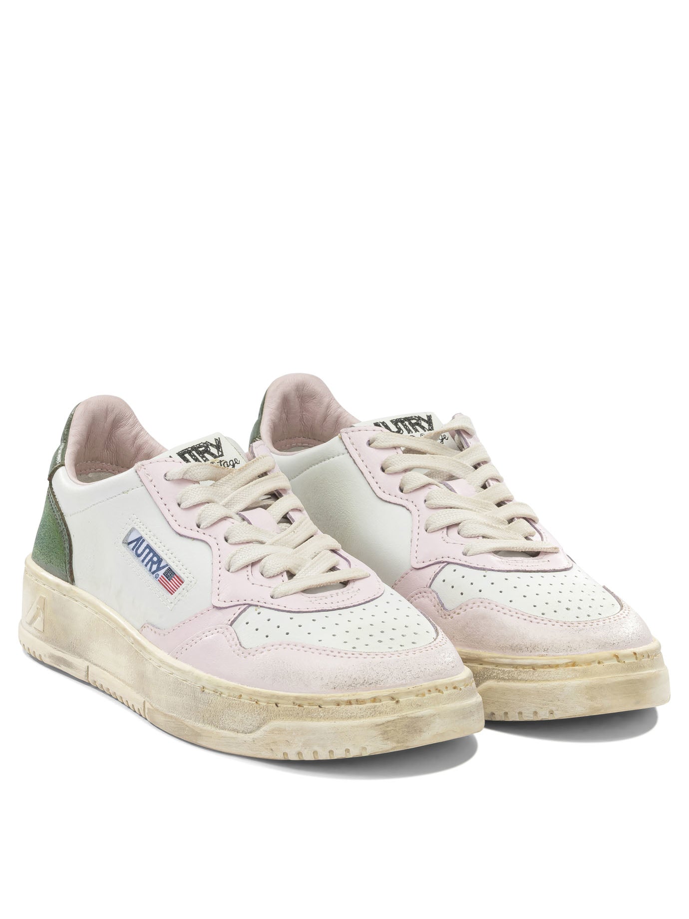 Autry "Medalist Low Super Vintage" Low Sneakers - Multicolor