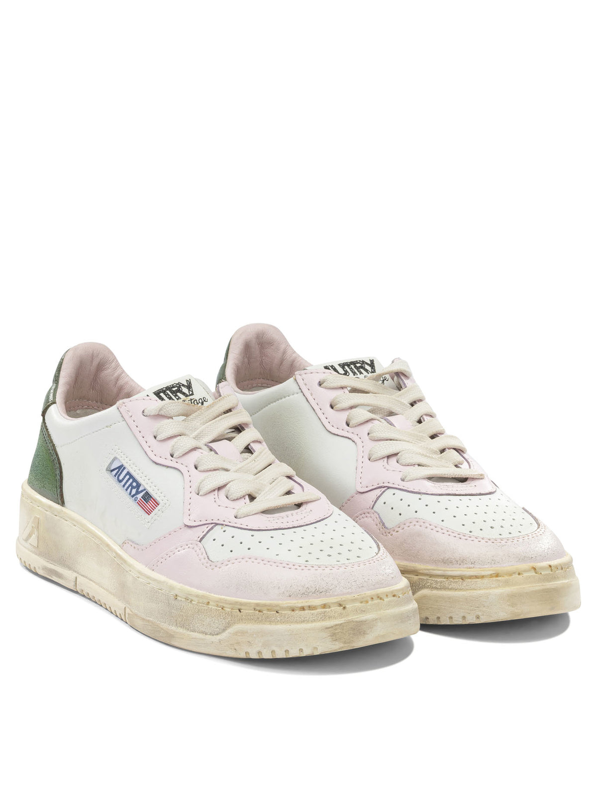Autry "Medalist Low Super Vintage" Low Sneakers - Multicolor