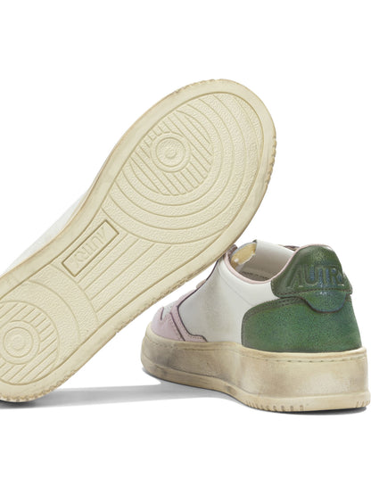 Autry "Medalist Low Super Vintage" Low Sneakers - Multicolor